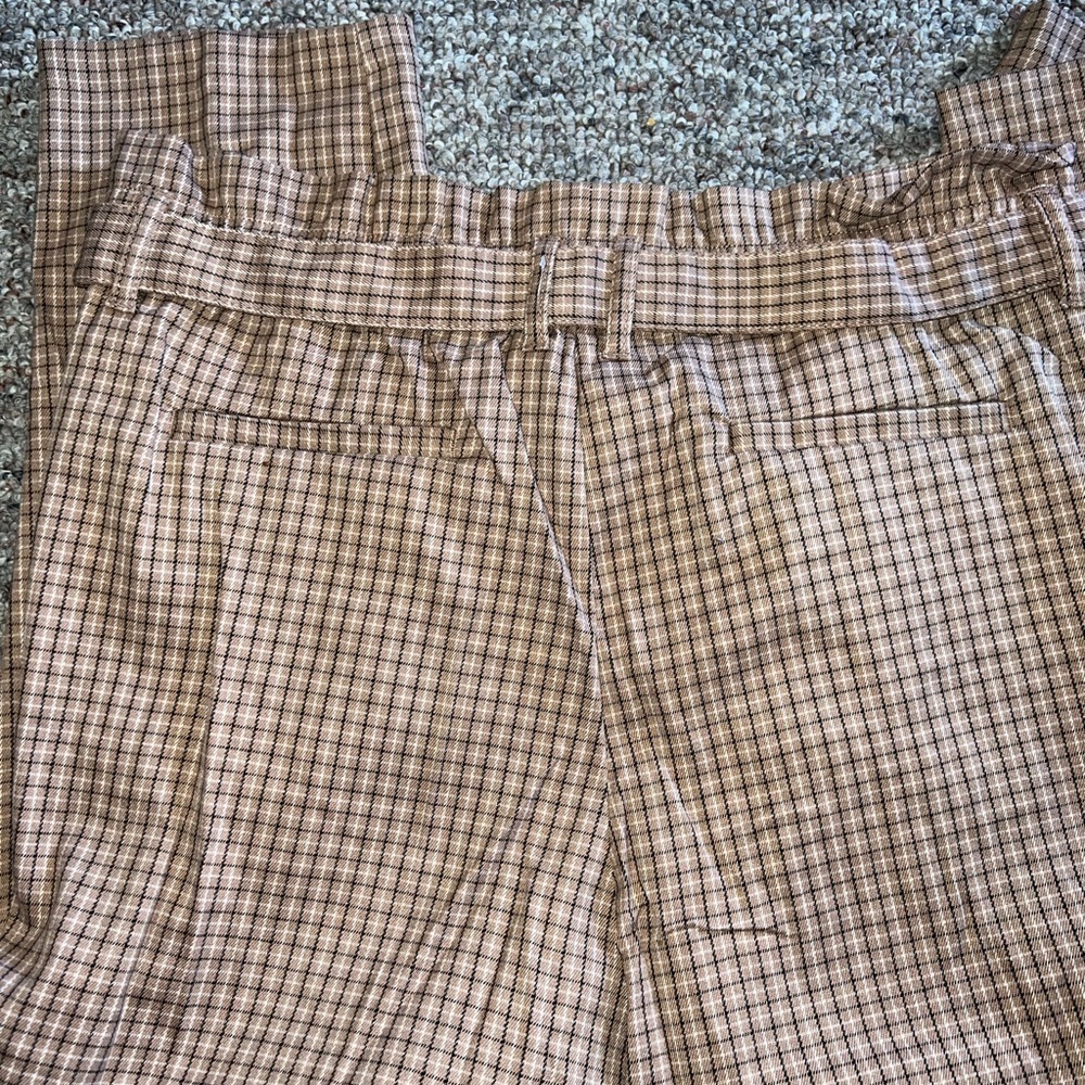 NWTS Liz Claiborne Carmel plaid pants size 10 - Picture 10 of 13